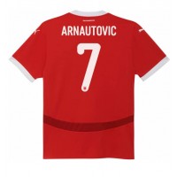 Muški Nogometni Dres Austrija Marko Arnautovic #7 Domaci EP 2024 Kratak Rukav